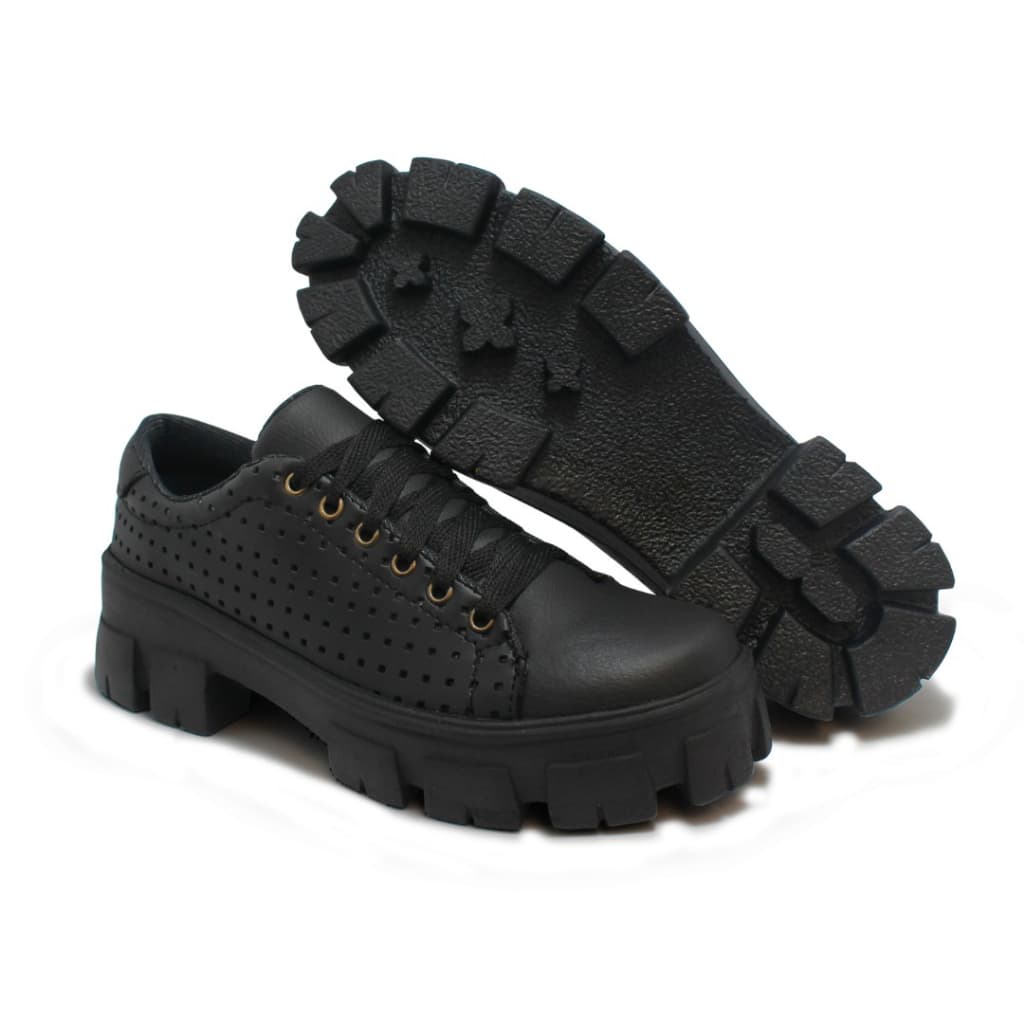 Sapato Feminino Mocassim Casual Oxford Loafer Confortável