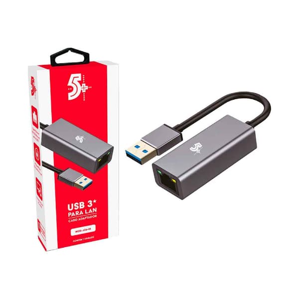 Cabo Adaptador Santana Usb 3.0 Para Lan - 10/100/1000mbps