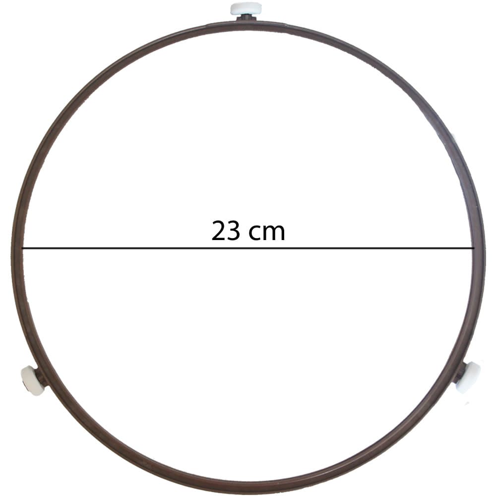 Rodizio Roldana Giratório Prato De Micro-ondas de 30 a 34 cm de diâmetro