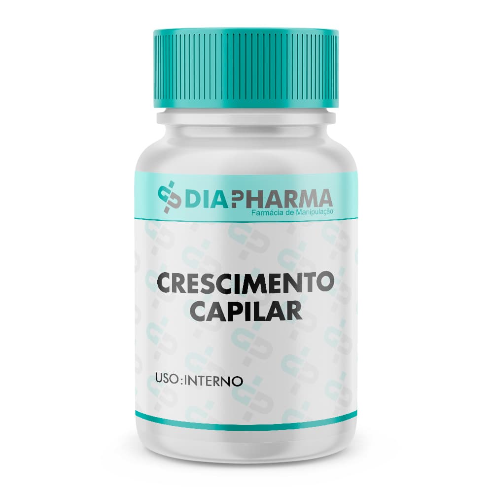 Vitaminas para crescimento capilar 30 Cápsulas