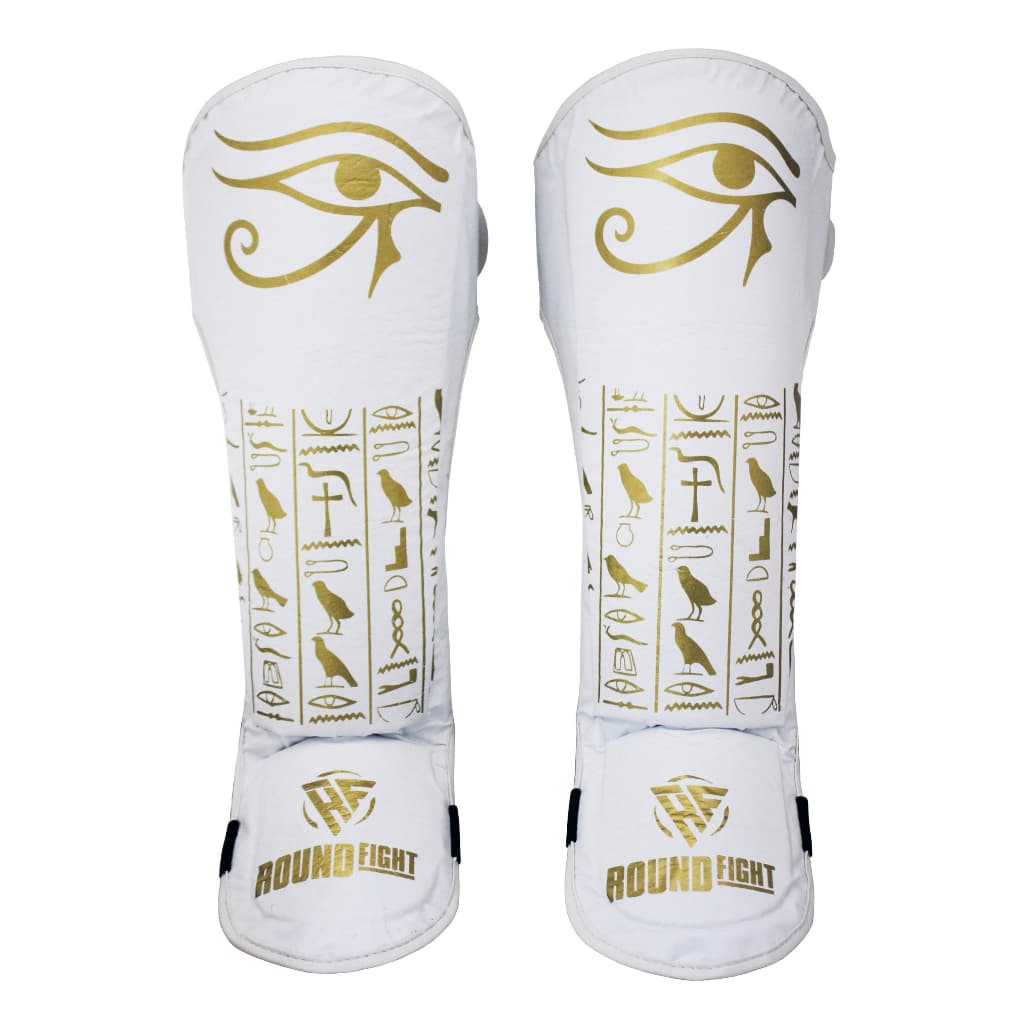 Caneleira Muay Thai E Kickboxing Hórus Protetor de Canela - Round Fight