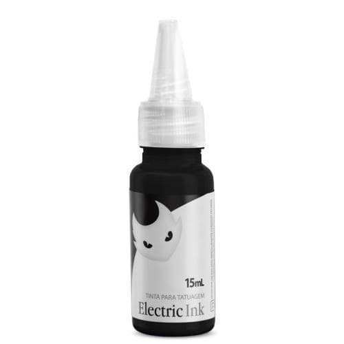 Tinta 15ml Preto Linha Tatuagem Electric Ink Tattoo Promoção em Oferta Promoção