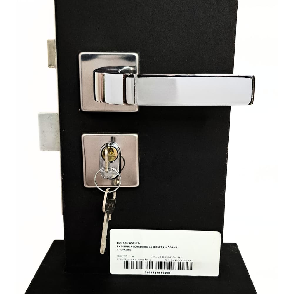 Fechadura Para Porta Externa Quarto Sala Cozinha Modena Mgm