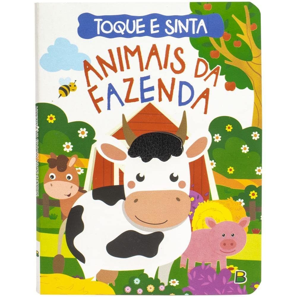Livro Toque E Sinta - Animais Da Fazenda