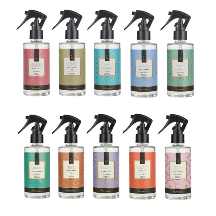 Aromatizador De Ambiente Home Spray Via Aroma 200ml