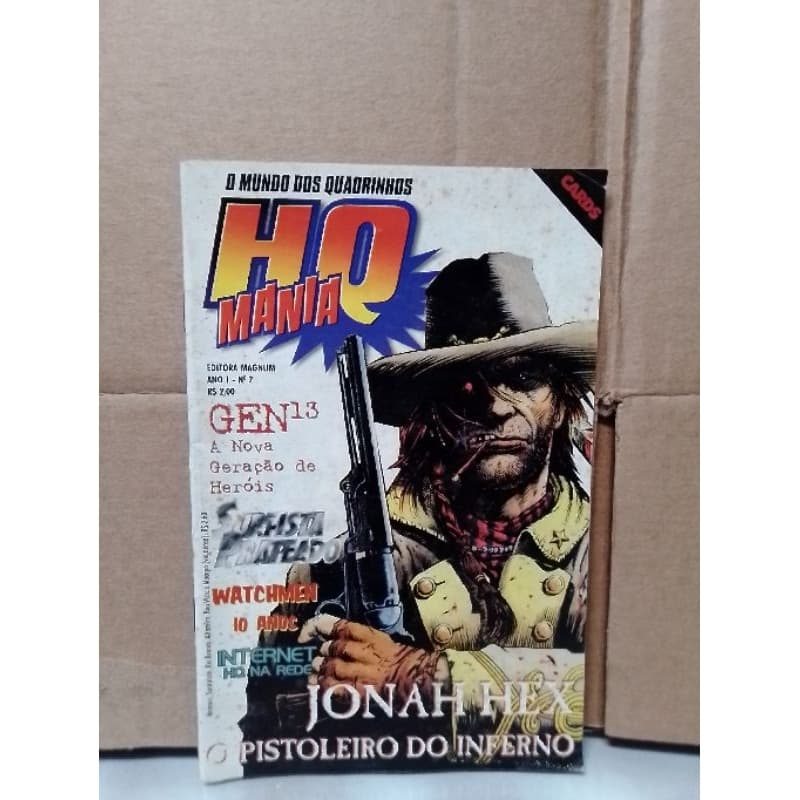 revista hq mania ano 1 - n° 2 (LER DESCRIÇÃO)