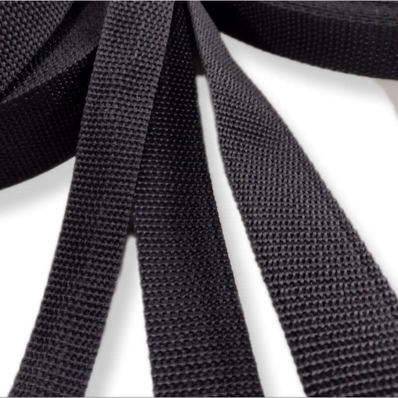 Alça Fita de Bolsa CA Vendida a cada 3 Metros cor Preto Leia a Descrição