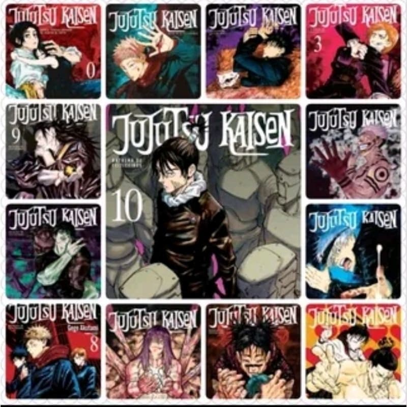 Mangá Jujutsu kaisen Novo Lacrado Português