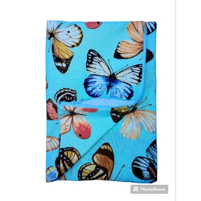 Porta Jaleco impermeável feminino grande com ziper e bolso estampado