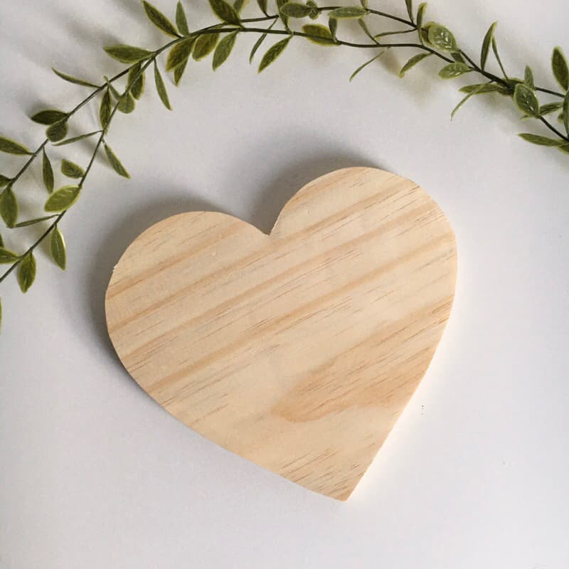 Coração Feito Com Madeira De Pinus Descanso de Panelas Tábua de Frios