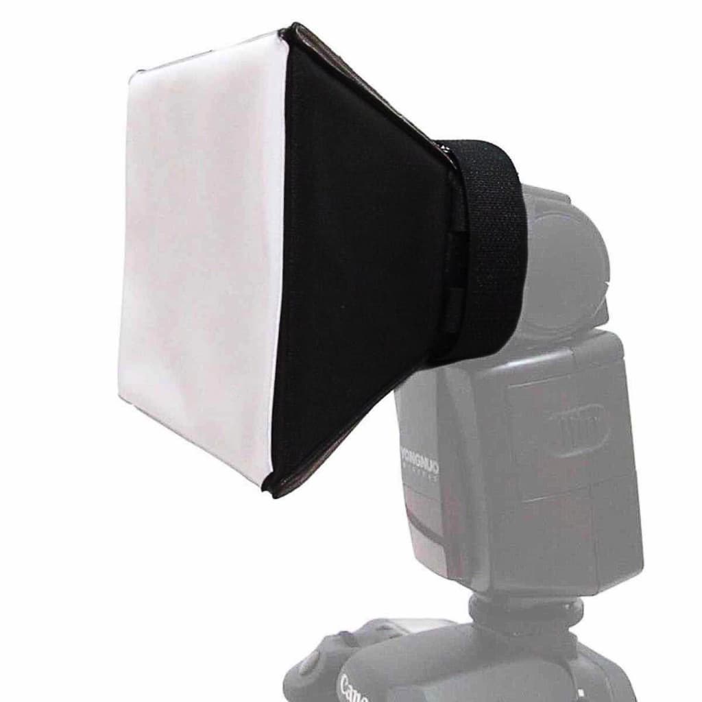 Mini Softbox Difusor Universal para Flash Speedlight Câmera Fotográfica Estúdio