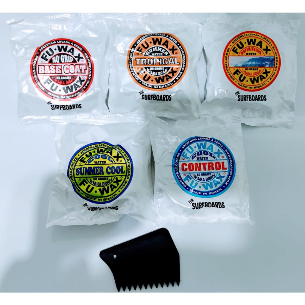 15 Parafinas  Fu wax Surf + raspador ( escolha como quiser )