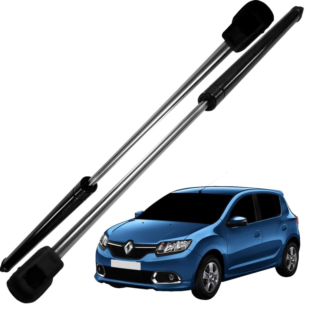 Par Amortecedor Porta-Malas Renault Sandero 2008 a 2014