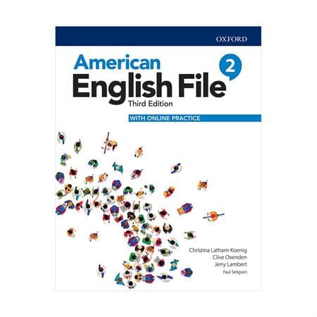 Curso Oxford American English File Level 2 student book e workbook third edition American English