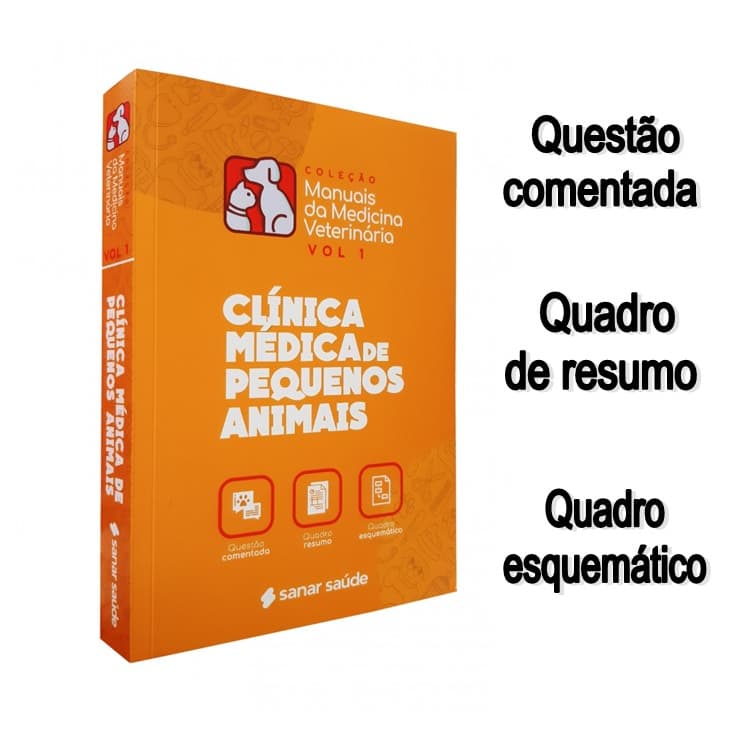 Sanar Livro Clínica Médica De Pequenos Animais Ed. Sanar