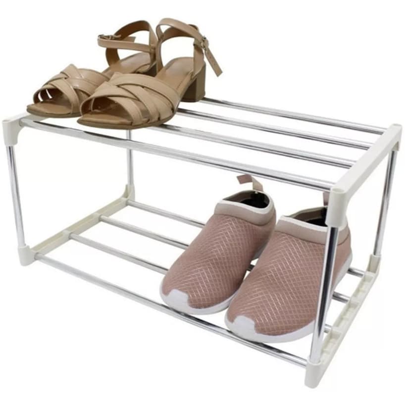 Sapateira 4 Pares Multiuso Organizador 2 Andares Para Calçados - Envio Express!