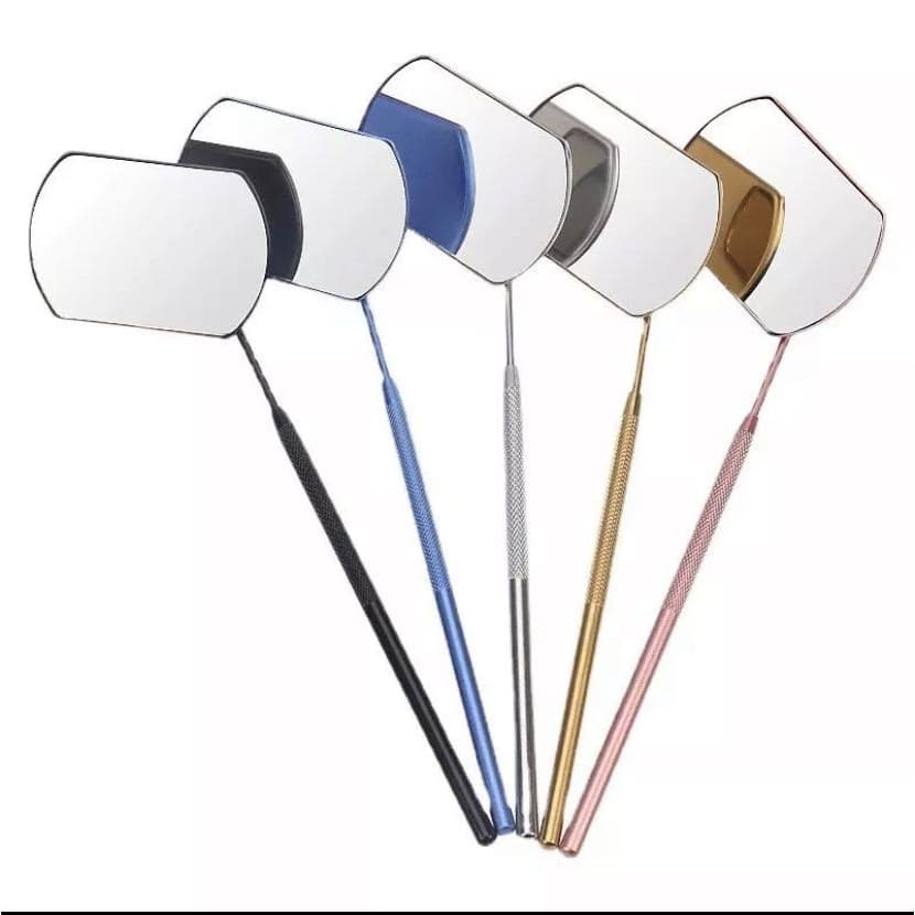 Espelho Retangular de Precisão para Extensão de Cílios