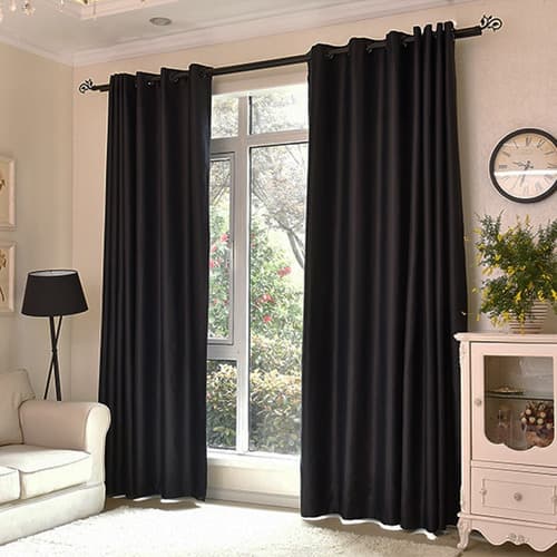 Cortina Roma Para Sala e Quarto com Ilhós - 3,00 x 2,20