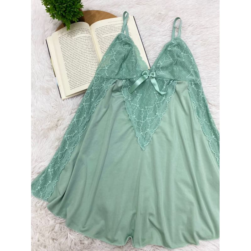 Camisola Plus Size Sexy Pijama Feminino Até o tamanho 58