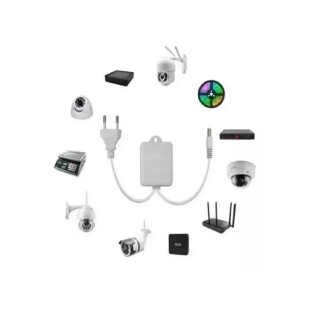 Fonte Original Para Câmera Ip Speed Dome - 12v-2a