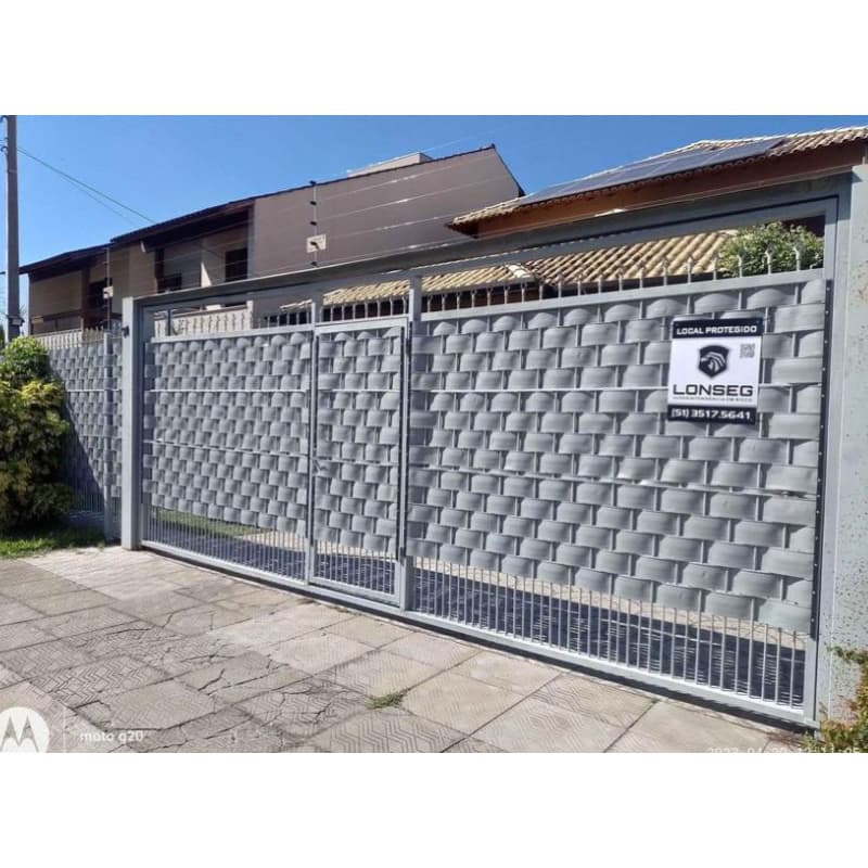 protetor de portão / Lona forro/protetor de grades para privacidade/ protetor fechamento de varanda/ privacidade piscina