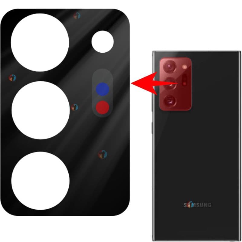 Lente Vidro Camera Traseira Samsung Galaxy Note 20 Ultra Original Note20ultra