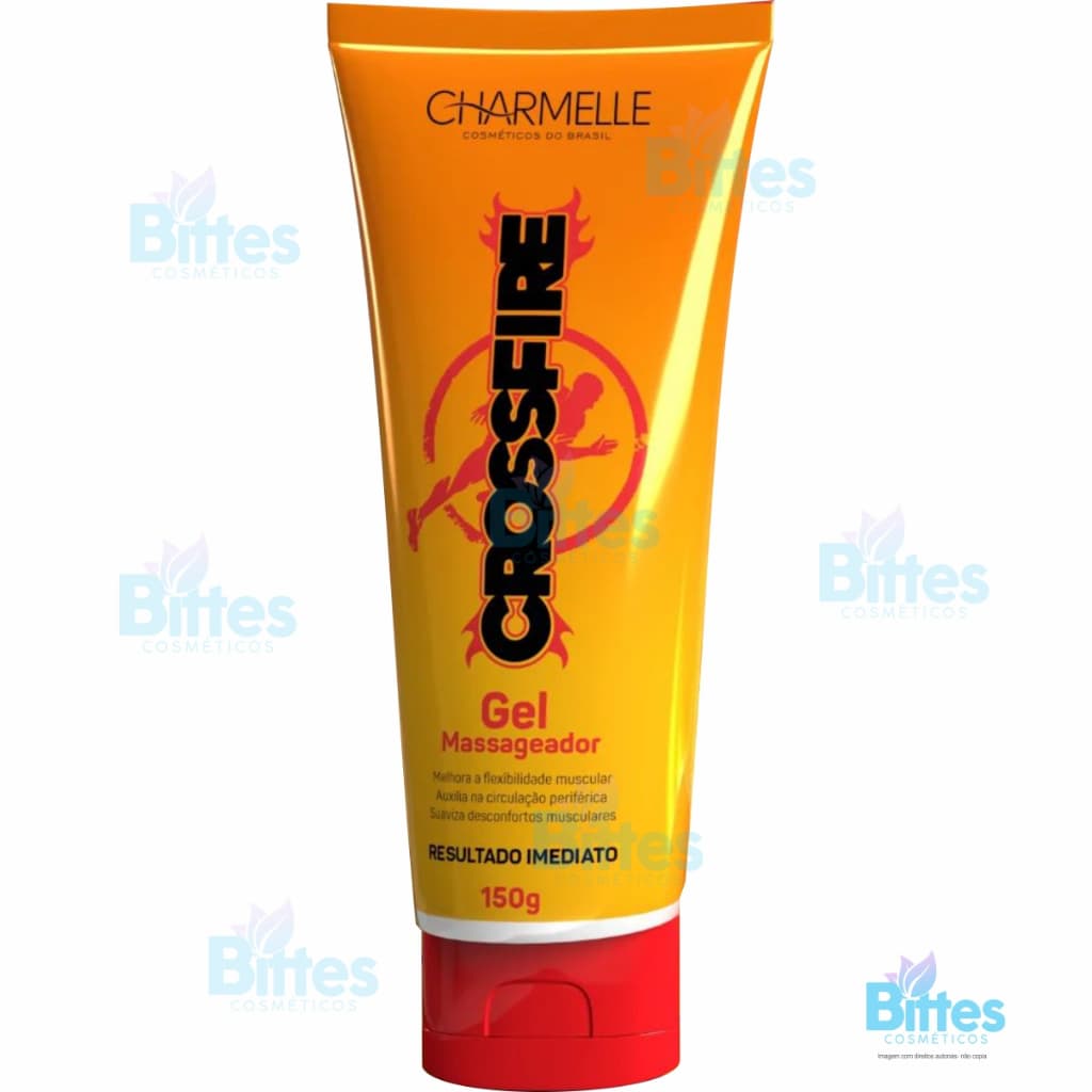 GEL MASSAGEADOR CORPORAL CROSSFIRE CHARMELLE COSMÉTICOS TOP