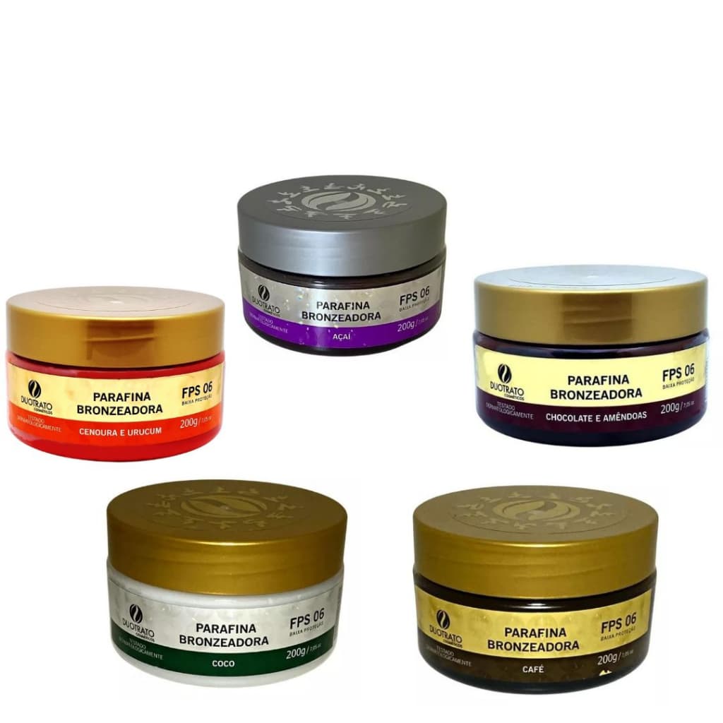 Parafina Bronzeadora Duotrato – 100g