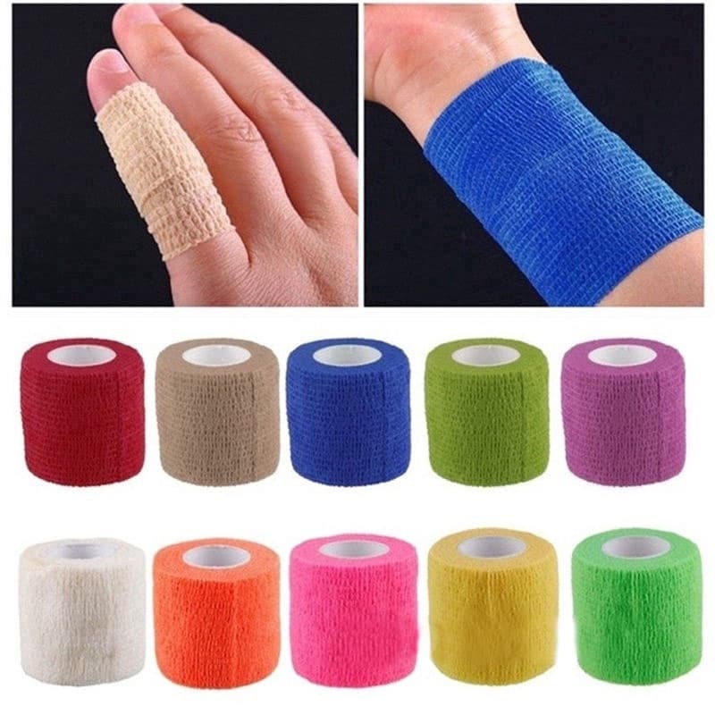 Bandagem Elástica Autocolante Para Proteção De Dedos/Basquete/Vôlei