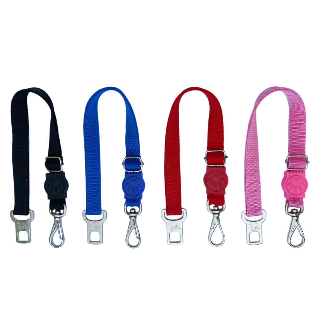 Cinto de Segurança para Animais de Estimação Ajustável, Proteção para Viagem com Pets, Cachorro Gato