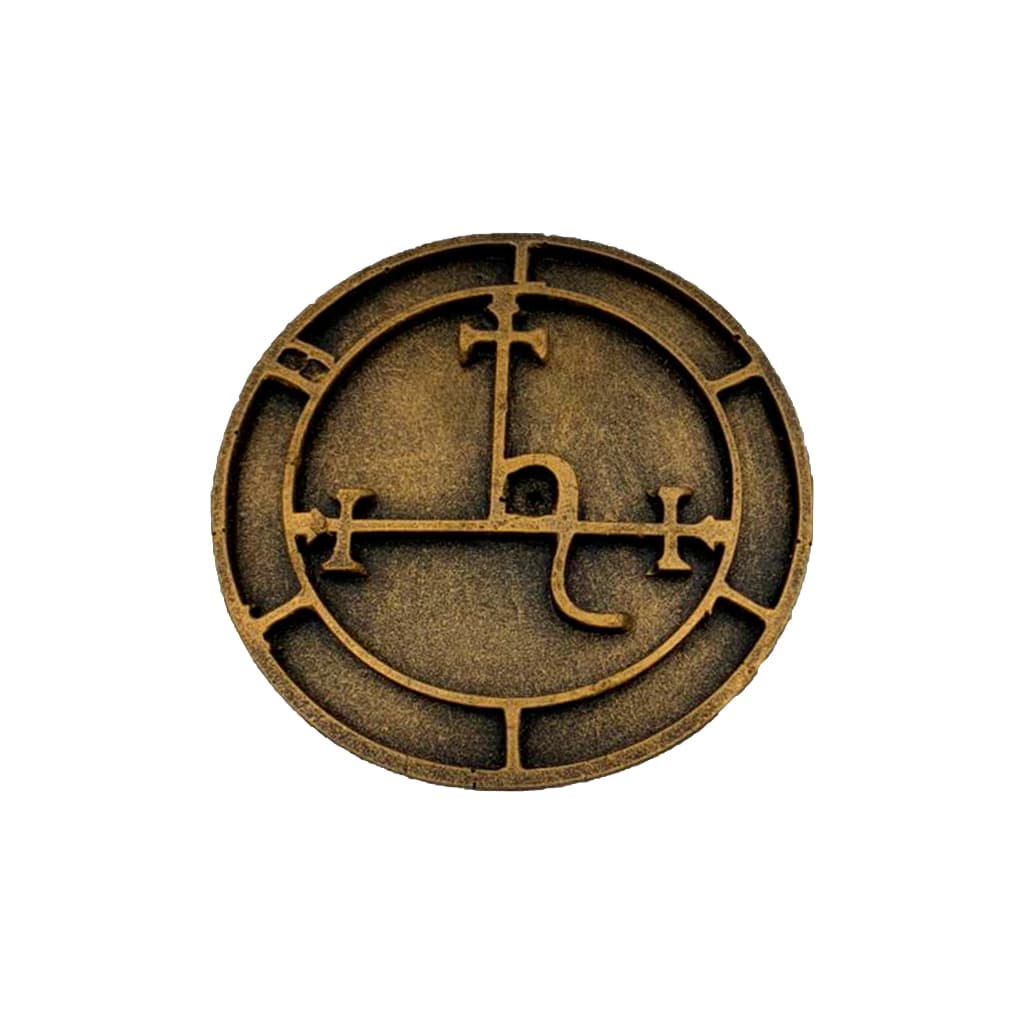 Incensário Sigilo de Lilith 8cm Coleção Simbolos Wiccaa