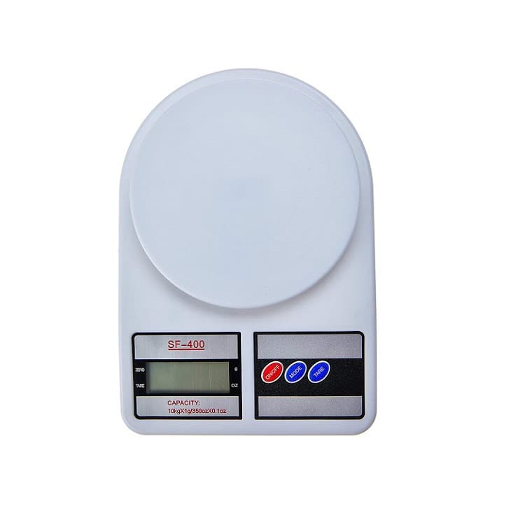Balança Digital de Cozinha, SF-400, Até 10 kg, Escala 1 grama