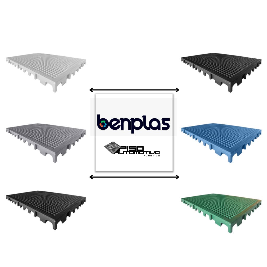 Piso Estrado Modular Benplas 40cm x 60cm - Benplas