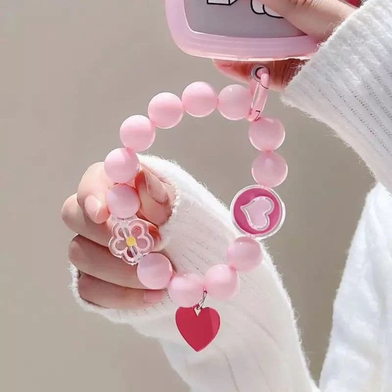Pulseira para Celular de pérola Suporte de mão segura Celular Para todos os Modelos de Capa PÉROLA
