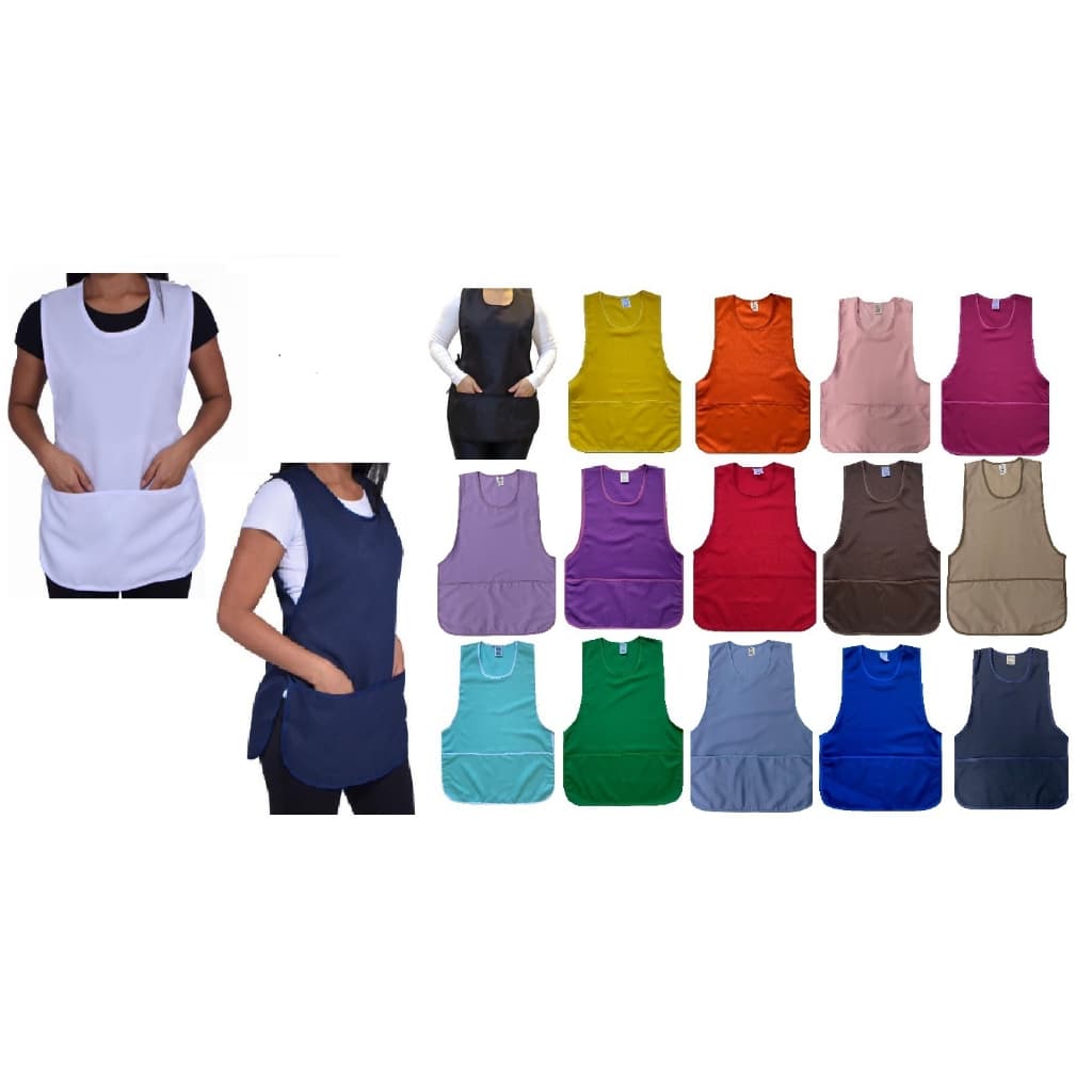 Avental Bata Jaleco Uniforme Feminino - Escolha a COR