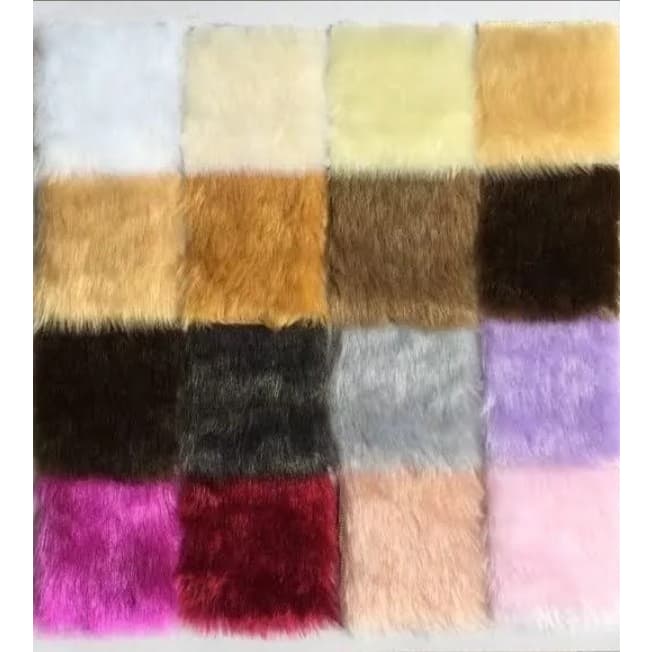 Tecido Pelucia Pelo Médio Pelican - Diversas Cores