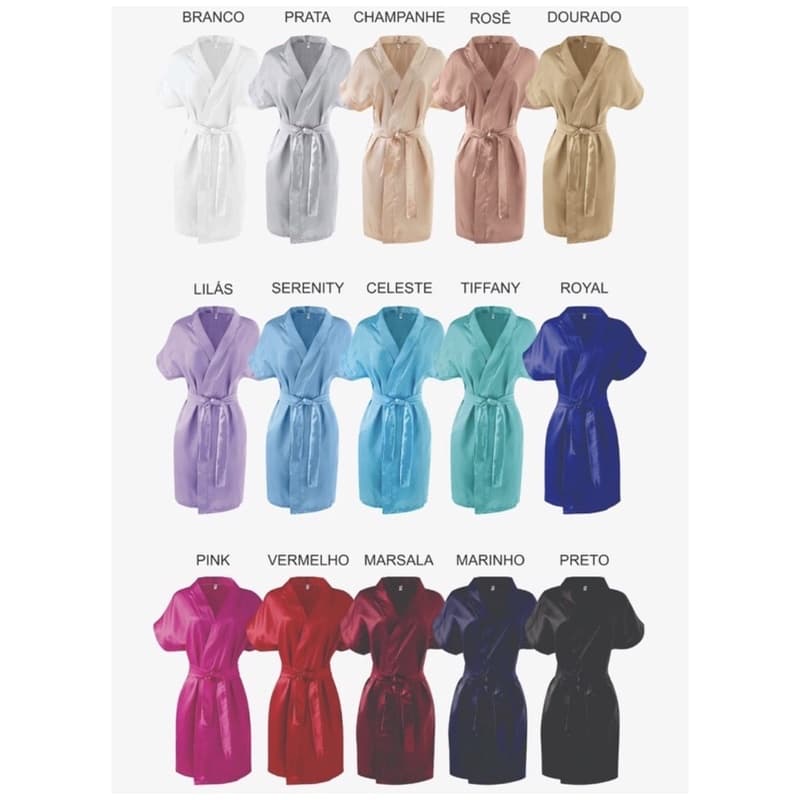 ROBE DE CETIM ELASTANO