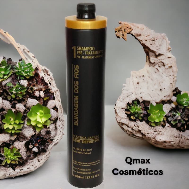 Shampoo Dilatador Anti Resíduo Blindagem Dos Fios 1L