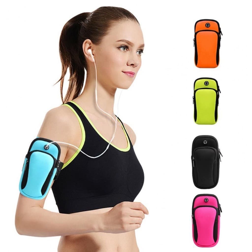 Braçadeira Celular Esportiva Porta Celular para Corrida/Braçadeira Unissex  Suporte Leve Para Celular Corrida Treino