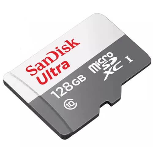 Cartão de Memória 128GB SanDisk Ultra Com adaptador SD
