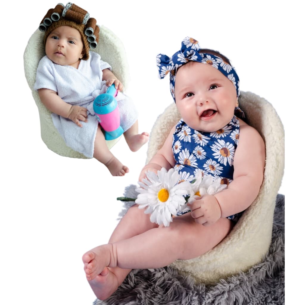 Poltrona Posicionadora Fotografia Newborn Acompanhamento Bebês Baby Smash the Cake Posing Pod