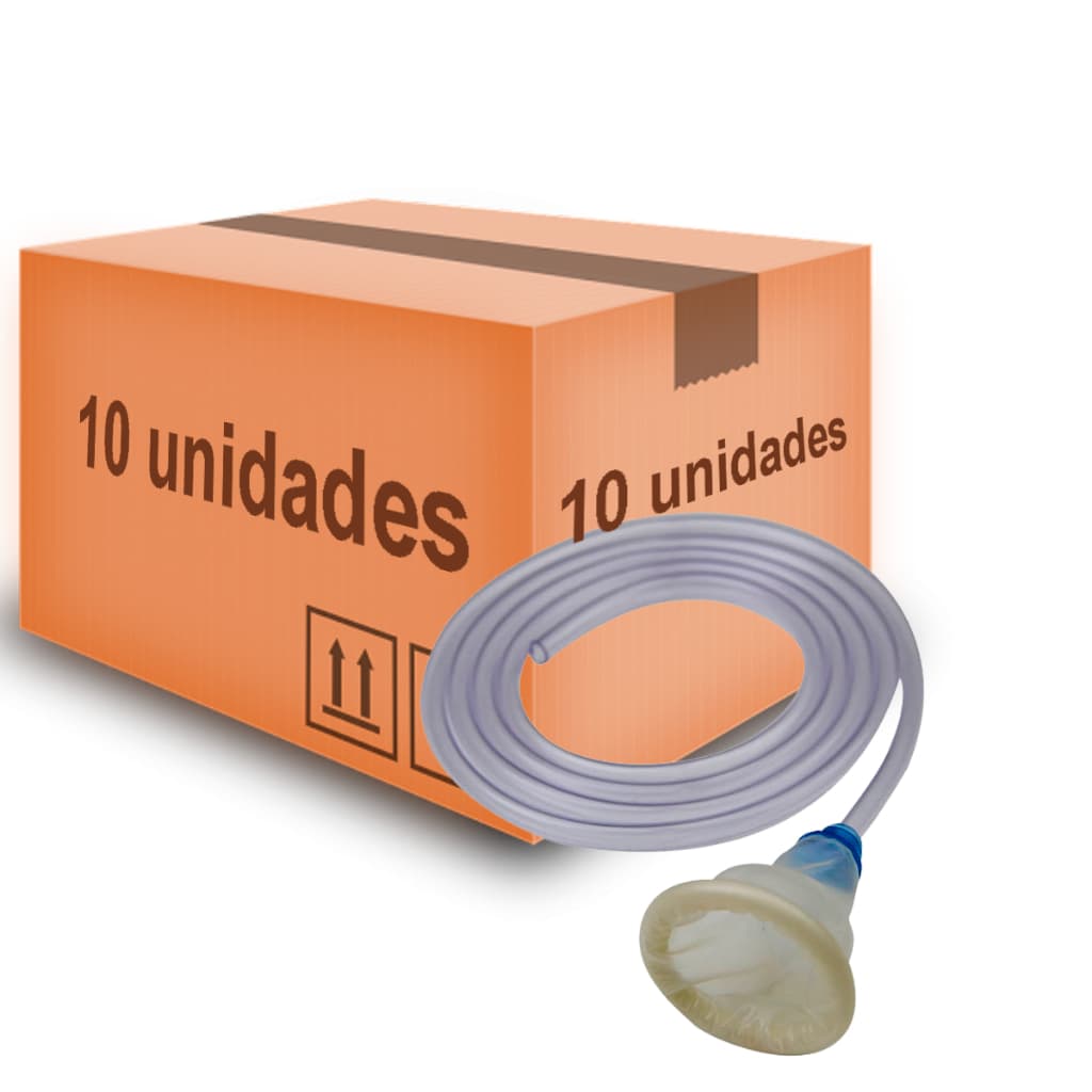 Coletor De Drenagem Urinária Externa Masculino - Biobase - 10 unidades