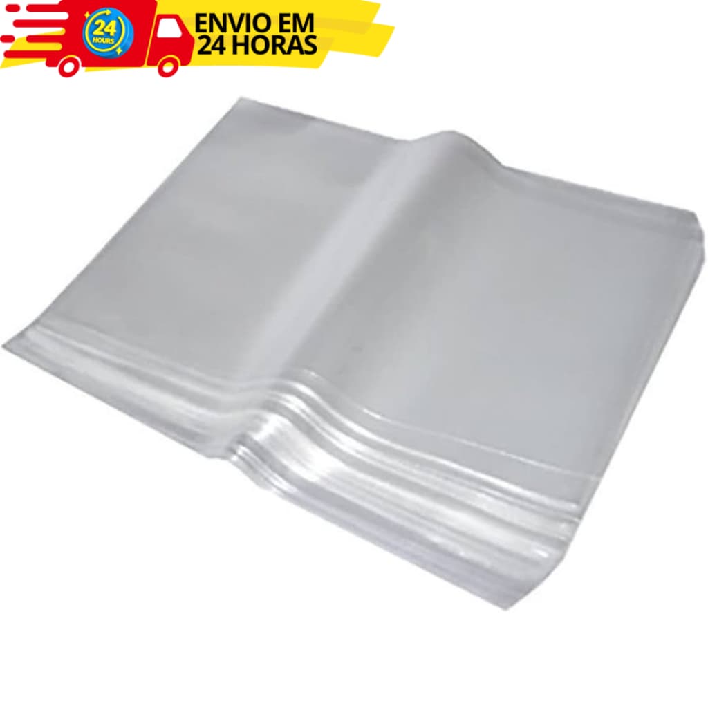 Saco Transparente Para Embalagem Alimentos Presentes Vários Tamanhos 100 Unidades