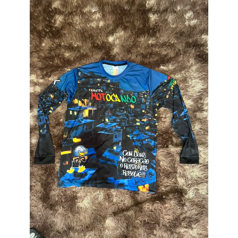 Camisa Manga Longa Equipe Motocando