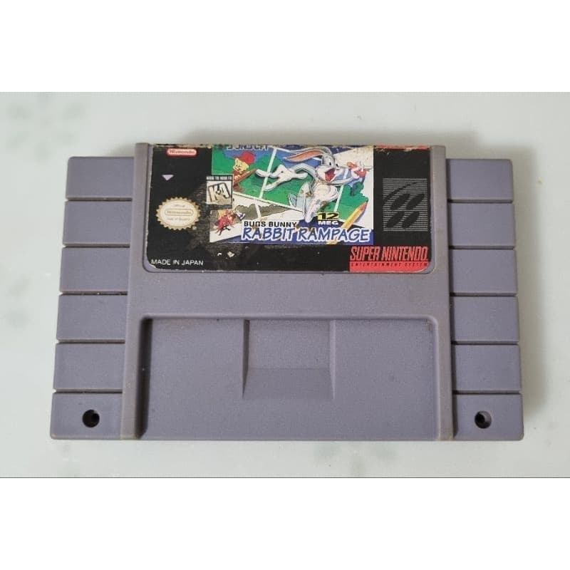 Rabbit Rampage Super Nintendo Snes