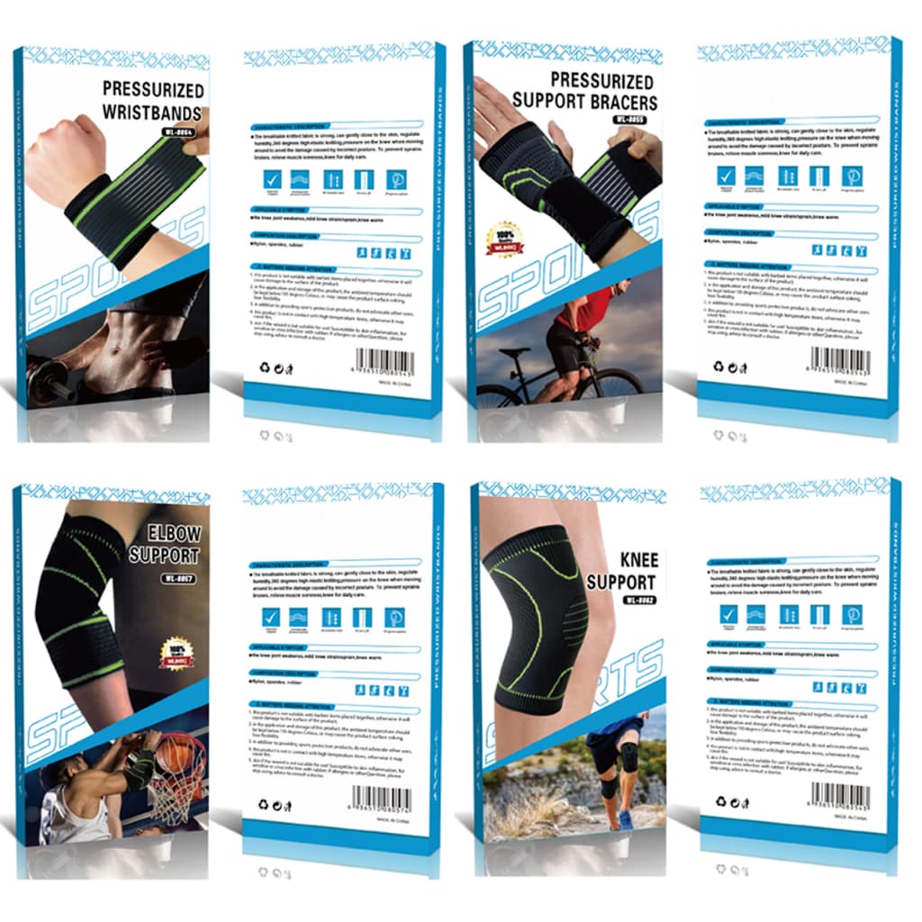 Joelheira Cotoveleira Pulso Ortopédica Musculação  Esportiva