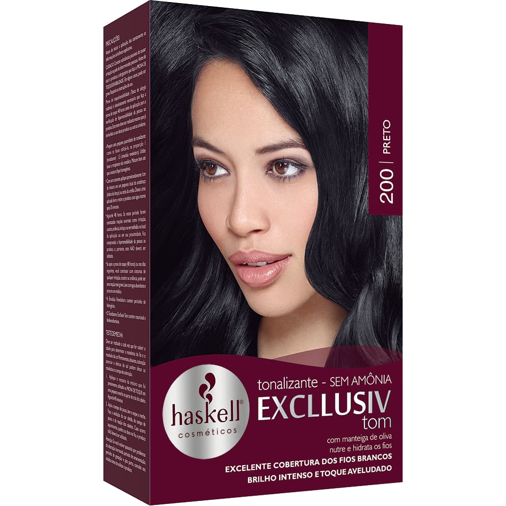 Tonalizante 200 - Preto Haskell