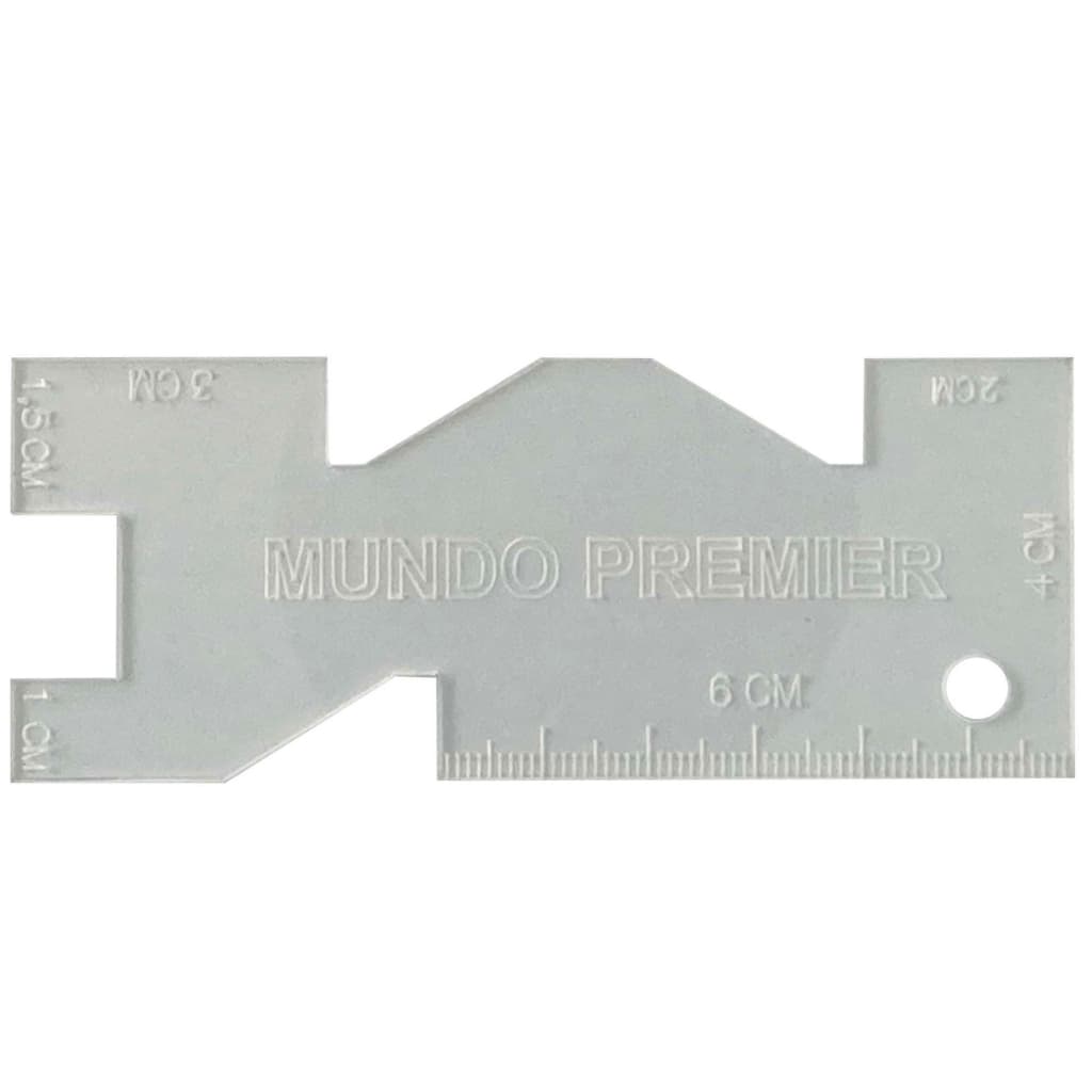 Regua Gabarito Cantos Perfeitos Costura Quilting Patchwork