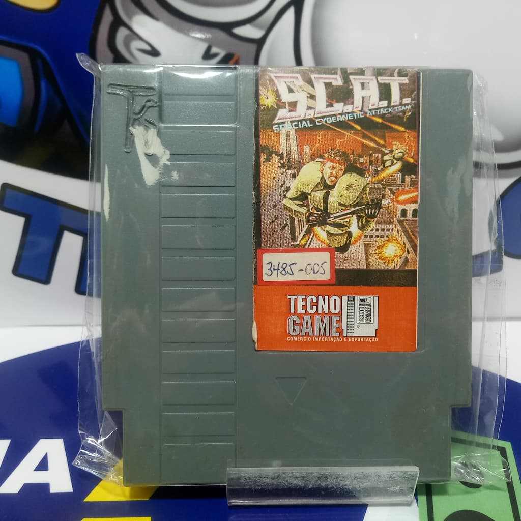 s.c.a.t. nes raro nes 8 bits alternativa nintendo nintendinho scat