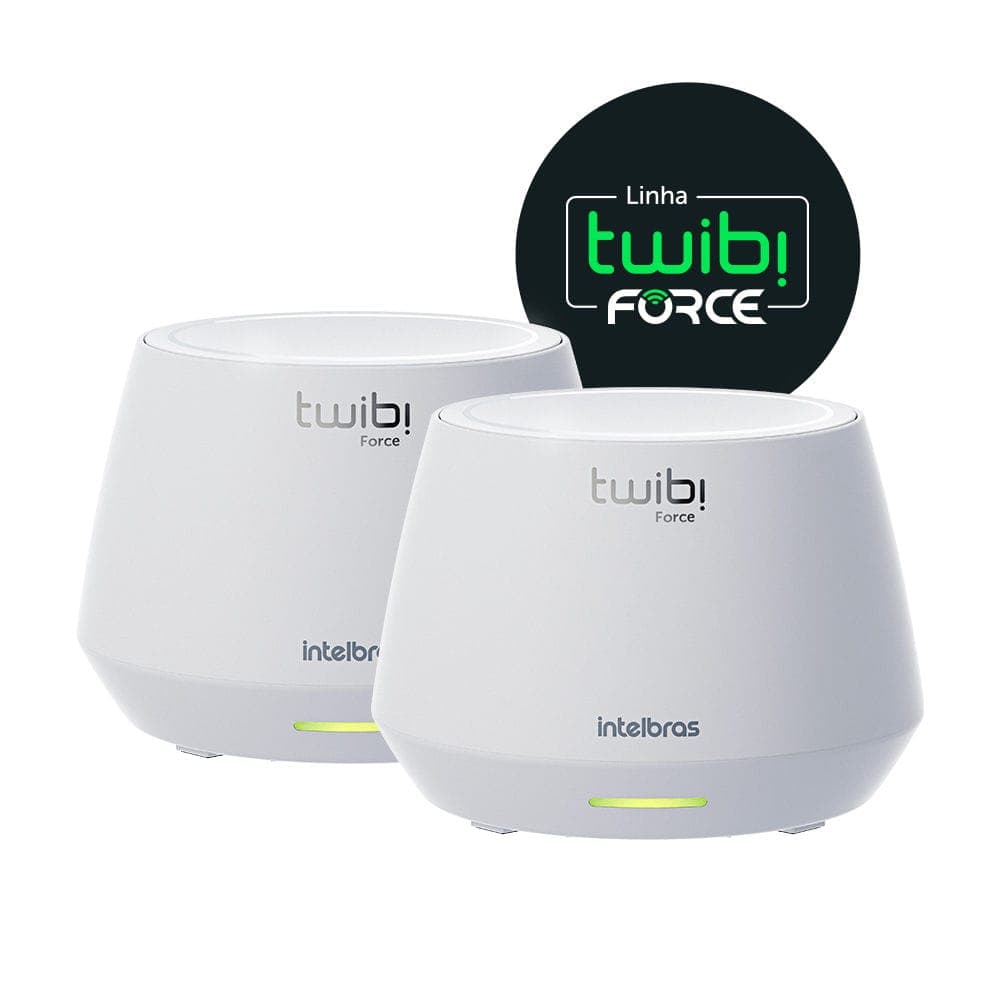 Kit 2 Conjunto Roteador Alta Performance Wifi 6g Intelbras